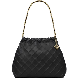 Tory Burch Fleming Soft Drawstring Bag - Black