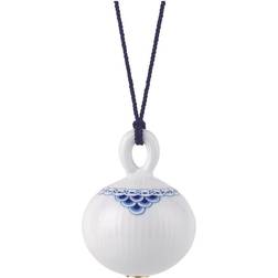 Royal Copenhagen Princess White/Blue Julgranspynt 9.5cm