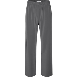 Samsøe Samsøe Hoys Straight Pants - Black Oyster