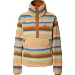 Billabong Switchback Mock Neck Fleece Jumper Women - Blue Shadow