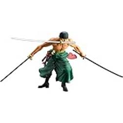Banpresto Roronoa Zoro One Piece samlarobjekt actionfigur, grandista specialutgåva, 23 cm BP28594P flerfärgad, optimal för anime-fans
