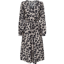 JDY Caroline Midi Dress - Grey/Dove