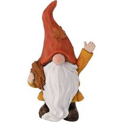 Country Living Autumn Gnome Holding Wheat Multicolour Christmas Tree Ornament 23.5cm