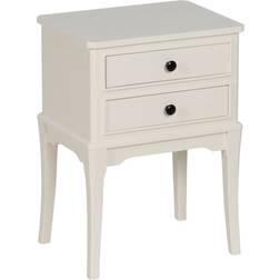 BigBuy Home Nightstand White Sengebord 43x33cm