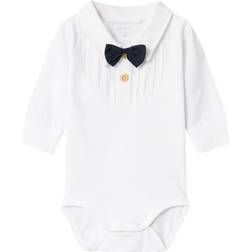 Name It Nbmramus LS Body Str 56 - Bright White