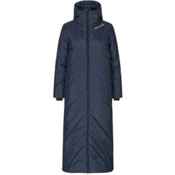 Kingsland Dame Jakke Lang Valdy - Navy