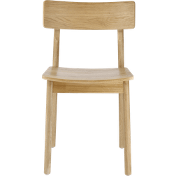 Scandi Living Horizon Lacquered Oak Kitchen Chair 81cm