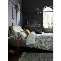 William Morris At Home Pimpernel Set Super King - Indigo Duvet Cover Multicolour, Blue