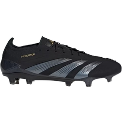 adidas Predator Elite FG - Core Black/Carbon/Gold Metallic