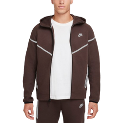 Nike Tech Windrunner Men's Fleece Full Zip Jacket - Baroque Brown