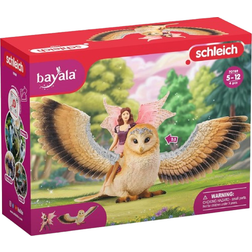 Schleich Bayala Elf on Glitter Owl 70789