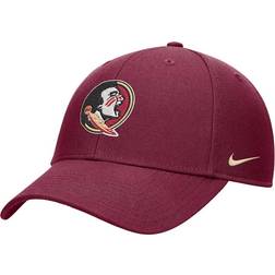 Nike Florida State Seminoles Youth Garnet 2024 Sideline Club Adjustable Hat