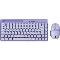 Stealth Pastel Wireless Keyboard & Mouse
