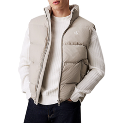 Calvin Klein Gilet Essentials - Greige/Bianco