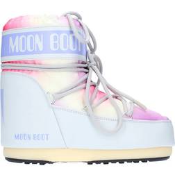 Moon Boot Icon Low Tie Dye Boots - Glacier Grey