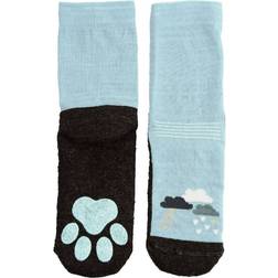 Kattnakken Anti-Slip Wool Socks - Glacier (1320)