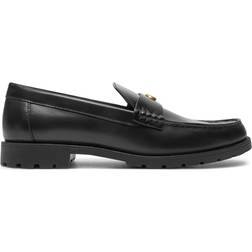 Coach Jocelyn Leather Loafer Flats - Black