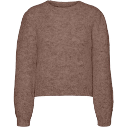 Vero Moda Novah Pullover - Brown/Brown Lentil