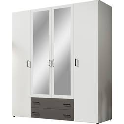 Poco 510831600 White Kleiderschrank 161x176cm