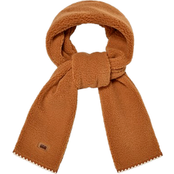 UGG Women's Fluff Scalloped Scarf - Chestnut