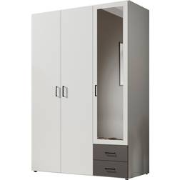 Poco 510831500 White Kleiderschrank 121x176cm