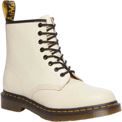 Dr. Martens 1460 Smooth Leather Lace Up Boots - Parchment Beige