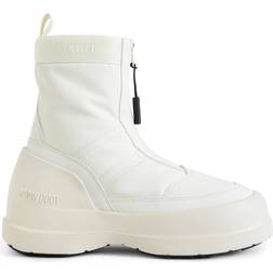 Moon Boot Luna Zip Boots - Cream