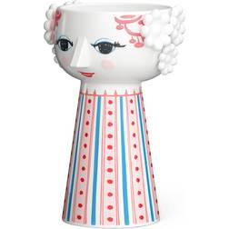 Bjørn Wiinblad Eva Dusty Red Lysestage 14cm