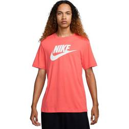 Nike Sportswear Bluser & T-shirts Icon Futura - Orangerød/Hvid