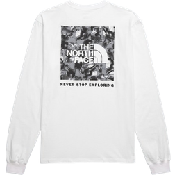 The North Face Men’s Long Sleeve Box NSE Tee - TNF White/Art