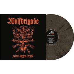 Wolfbrigade 'Life Knife Death' LP Dark Grey Marbled (Vinyl)