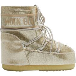 Moon Boot Icon Low Glitter Boots - Gold