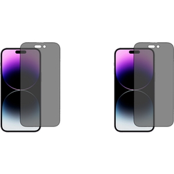 Privacy Glass Screen Protector for iPhone 14 Pro 2-Pack