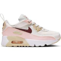 Nike Air Max 90 EasyOn PSV - Phantom/Echo Pink/Sail/Dark Team Red