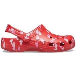 Crocs Classic Valentine's Day Preschool Clog - Pink