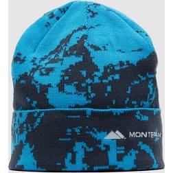 Monterrain Faction Knitted Beanie Hat - Blue