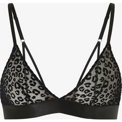 Understatement Mjuk Bh Mesh Triangle Bralette - Svart