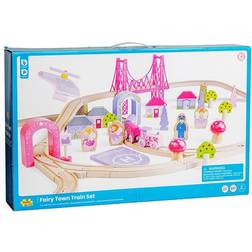 Bigjigs Fairy Town Train Set