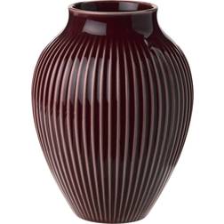 Knabstrup Keramik Profiliert Ripple Berry Vas 12.5cm