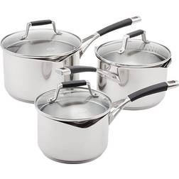 Stellar Flow Draining Cookware Set with lid 3 Parts