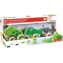 Hape dragleksak grodfamilj