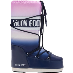 Moon Boot Icon Moonrise Print Boots - Blue