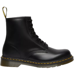 Dr. Martens 1460 Smooth Leather Lace Up Boots - Black