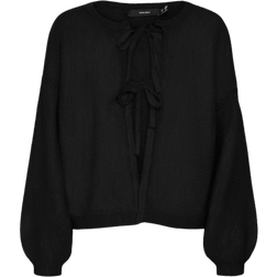 Vero Moda Bow Knit Cardigan - Black