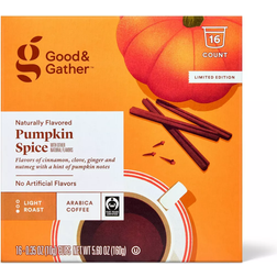 Good & Gather Naturally Flavored Pumpkin Spice Light Roast Coffee 5.6oz 16 1