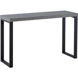 FineBuy MDF Gray/Black Ablagetisch 40x120cm