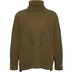 Barbour Roberta Roll Neck Jumper - Empire Green