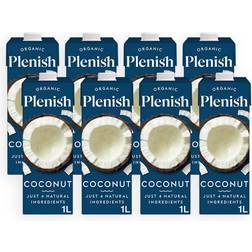 Plenish Organic Coconut Milk 100cl 8pack