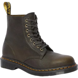 Dr. Martens 1460 Ambassador Leather Lace Up Boots - Green