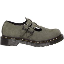 Dr. Martens 8065 Leather Mary Jane Shoes - Nickel Grey